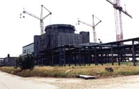 [ Picture: Unfinished Crimean nuclear power station ]